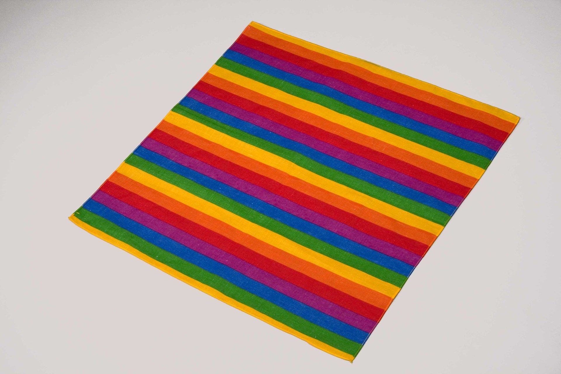 Bandana bunt gestreift, ca. 55x55 cm