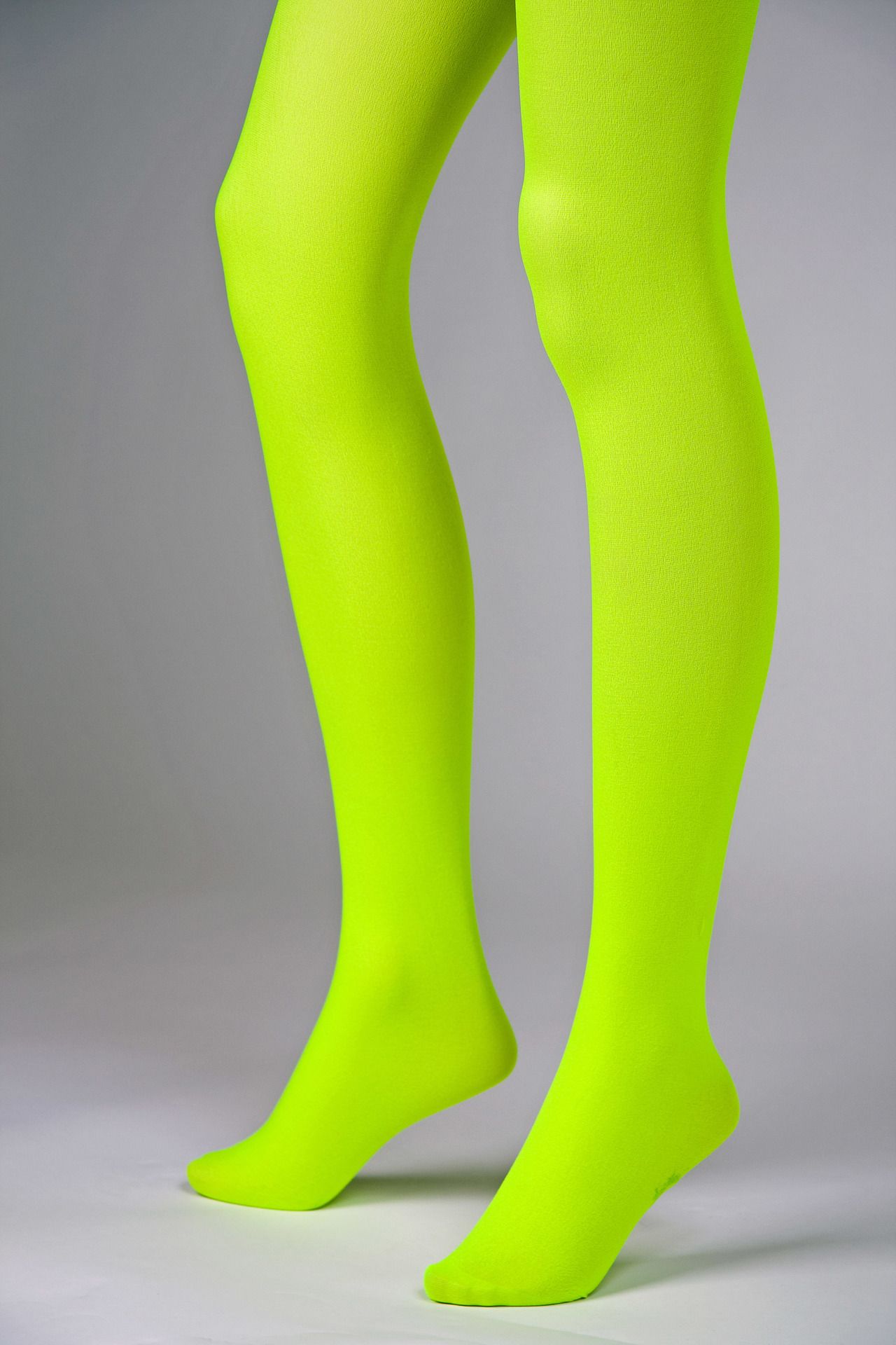 blickdichte Strumpfhose, neongrn